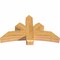 Ekena Millwork Davenport Rough Sawn Timber Gable Bracket, Western Red Cedar, 48"W x 28"H x 6"D x 6"F, 14/12 Pitch GBW048X28X0606DAV00RWR - alternate 4